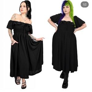 Foxblood Mallory dress